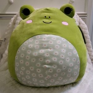 Wendy the Frog Squishmallow Floral Belly 16"
